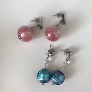 2 for 20$ | Bundle of glass earrings